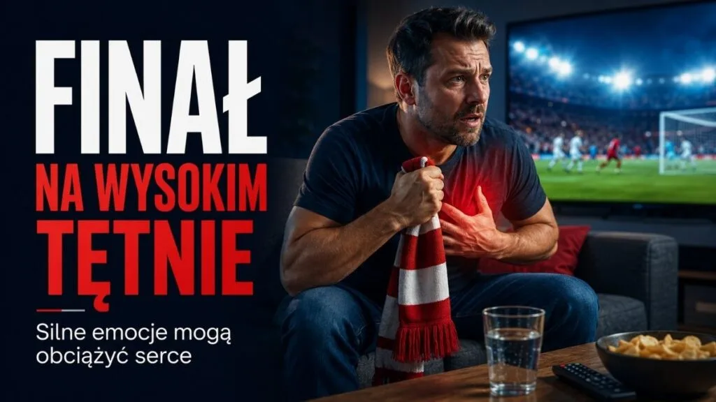 Finał na wysokim tętnie. Piłkarskie emocje mogą zagrozić sercu