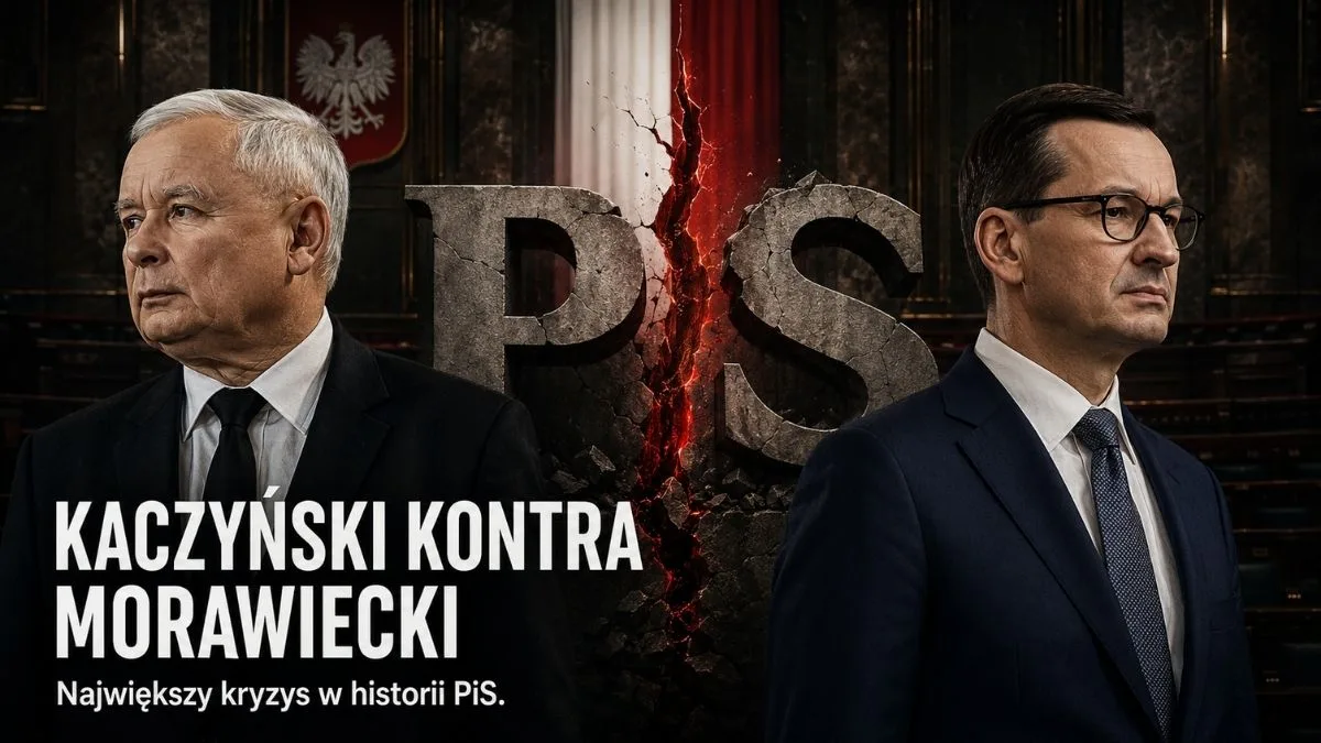 ilustracja artykulu kaczynski kontra morawiecki