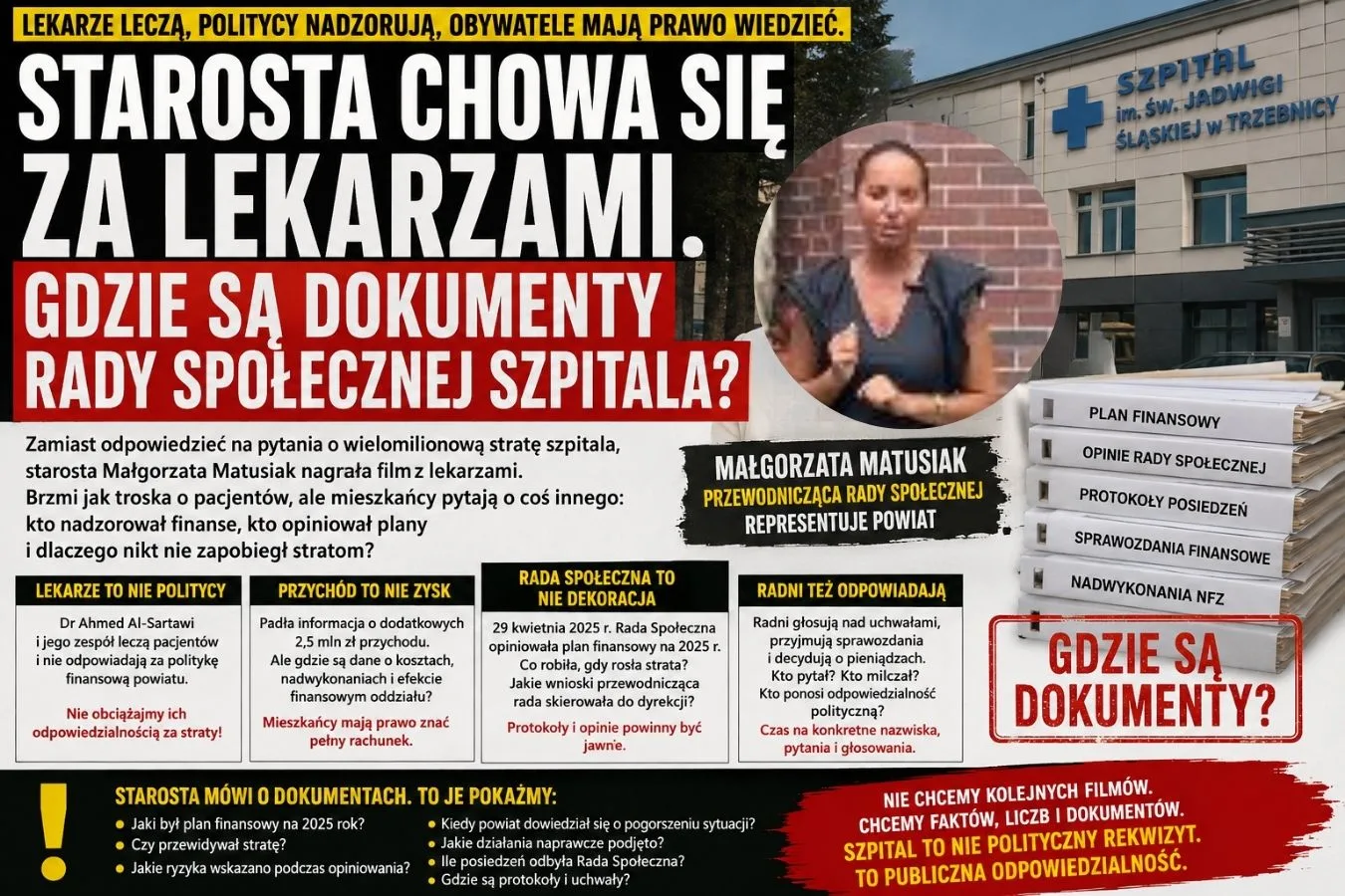 ilustracja do artykulu starosta broni lekarzy