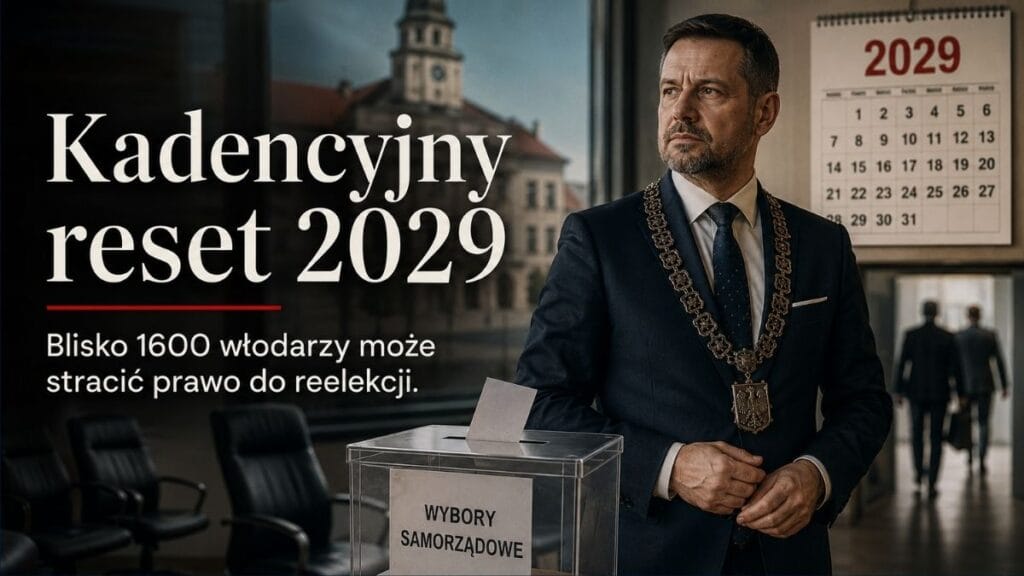 Kadencyjny reset w 2029 roku. Nawet 1600 włodarzy może wypaść z wyborów