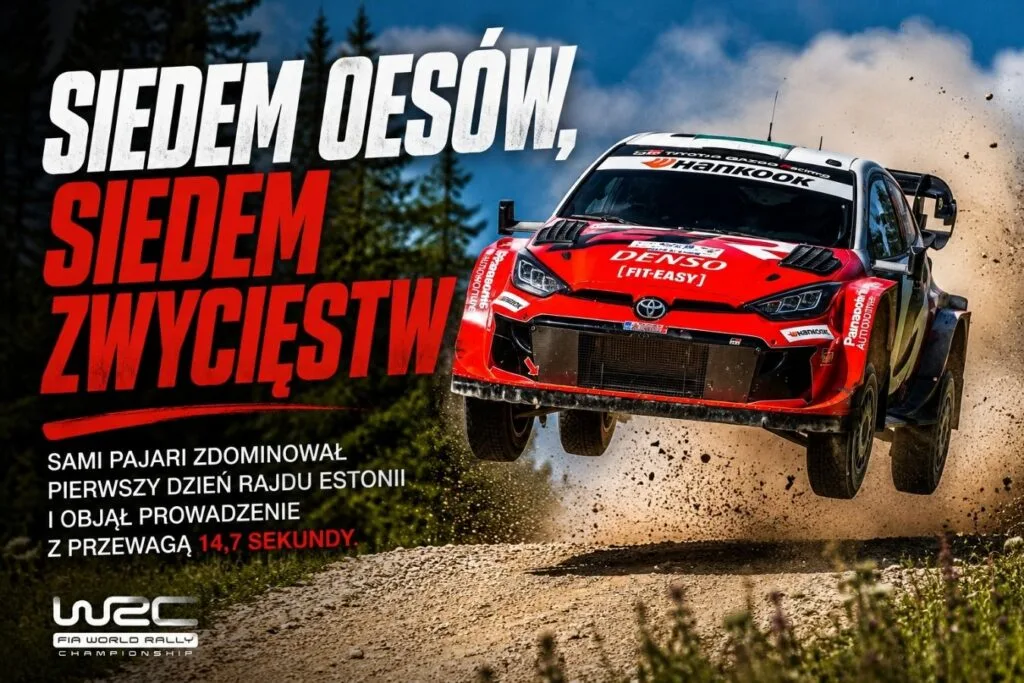 Sami Pajari nie do zatrzymania. Siedem oesów i siedem zwycięstw w Estonii