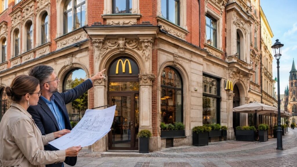 McDonald’s w zabytkach. Sieć chce ustalić zasady adaptacji historycznych budynków