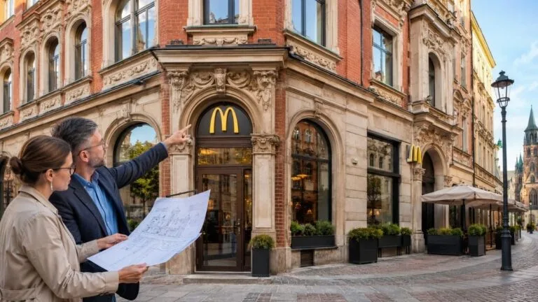 McDonald’s w zabytkach. Sieć chce ustalić zasady adaptacji historycznych budynków