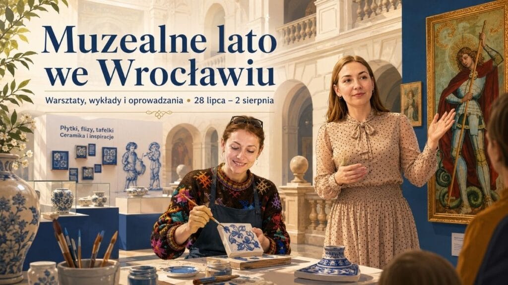 Wakacje ze sztuką we Wrocławiu. Warsztaty, wykłady i spotkania w muzeach