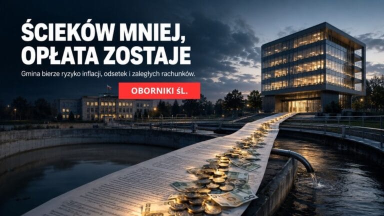 Ścieków może być mniej, ale partner i tak dostanie pieniądze. Jak ma działać obornickie PPP?