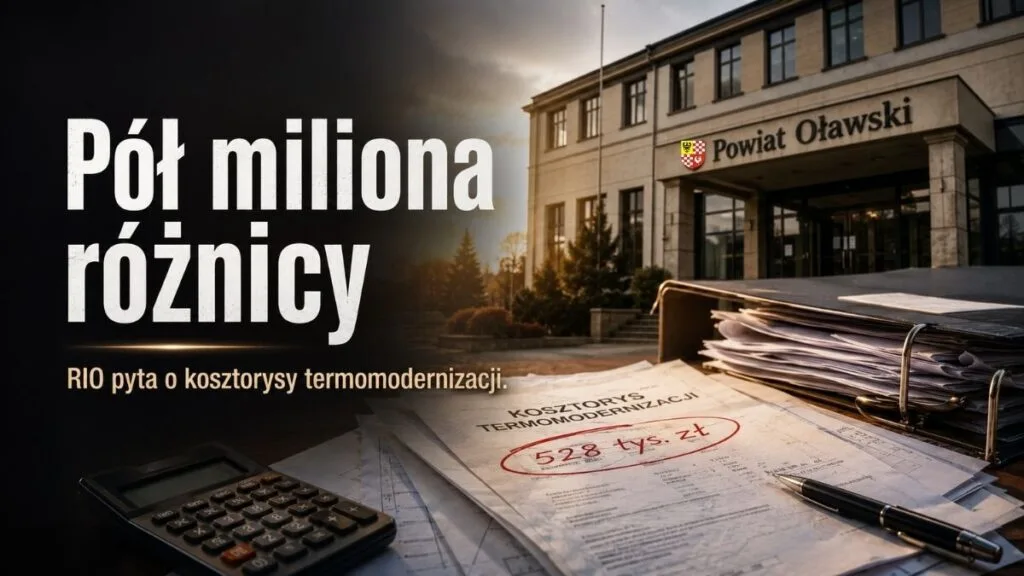 Pół miliona różnicy przy termomodernizacji. Jak Powiat Oławski oszacował zamówienie?