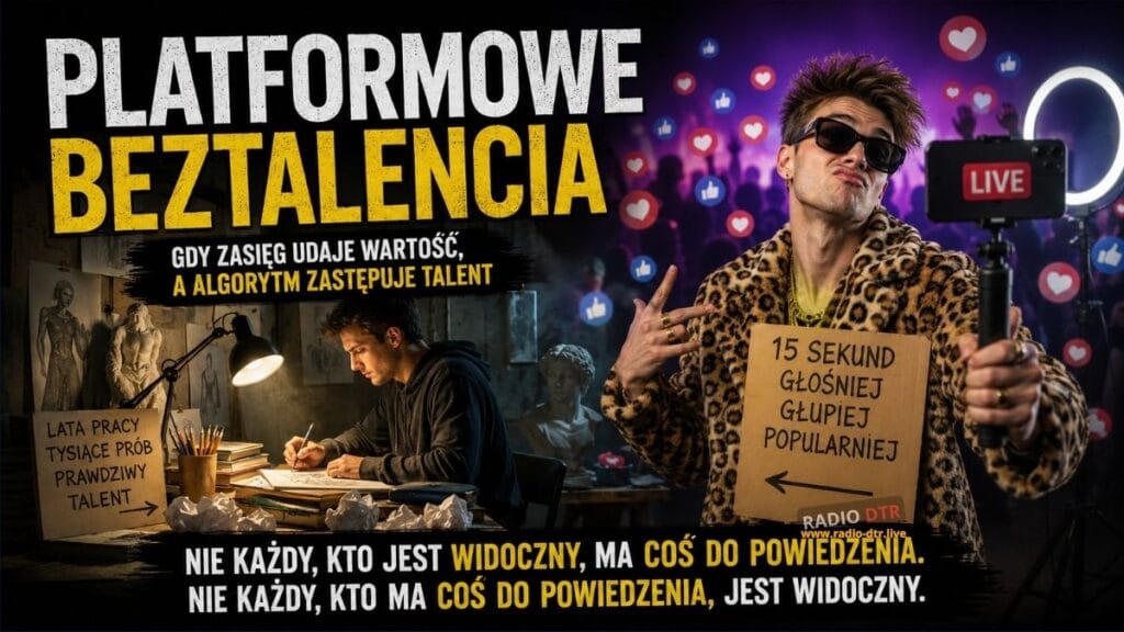 Platformowe beztalencia. Gdy zasięg udaje wartość