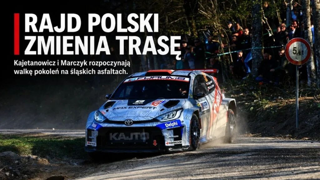 Rajd Polski zmienia oblicze. Kajetanowicz i Marczyk rozpoczynają walkę pokoleń