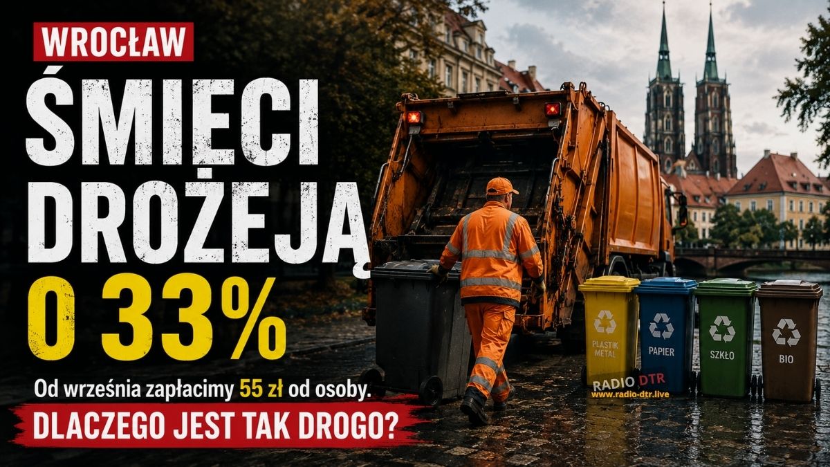 smieci drozeja o 33 procent we wroclawiu