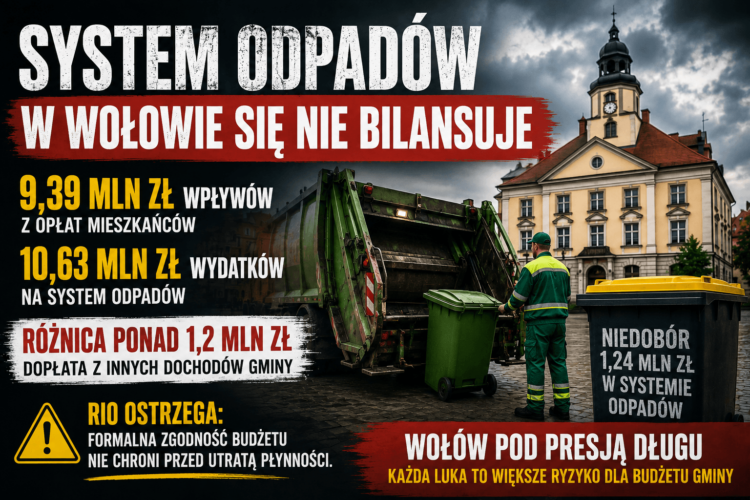 system odpadow w wolowie