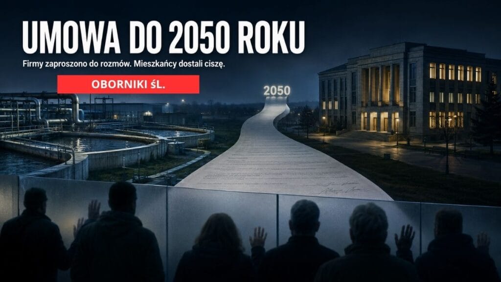 Po cichu do 2050 roku. Gmina rozmawia z firmami o oczyszczalni, ale mieszkańcom o tym nie powiedziała