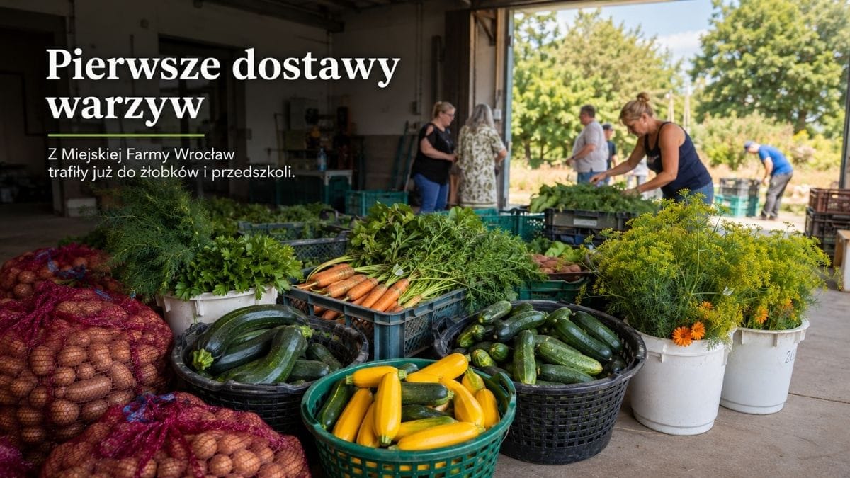 warzywa z miejskiej farmy