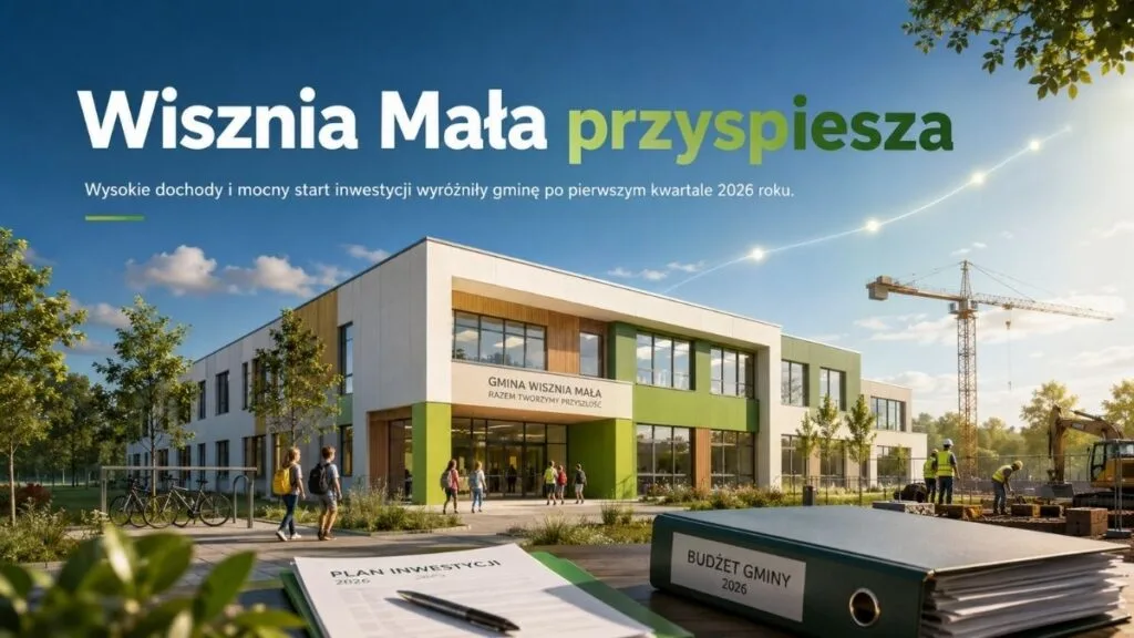 Wisznia Mała liderem wykonania dochodów. Rekord napędziły podatki i duży strumień pieniędzy inwestycyjnych