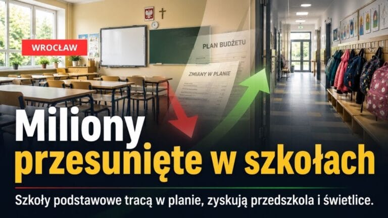 wroclawskie miliony rzesuniete w szkolach