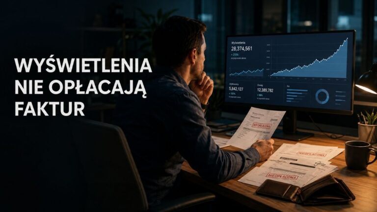 Wyświetlenia nie opłacają faktur. Marketingowa prawda, której nikt nie chce mierzyć