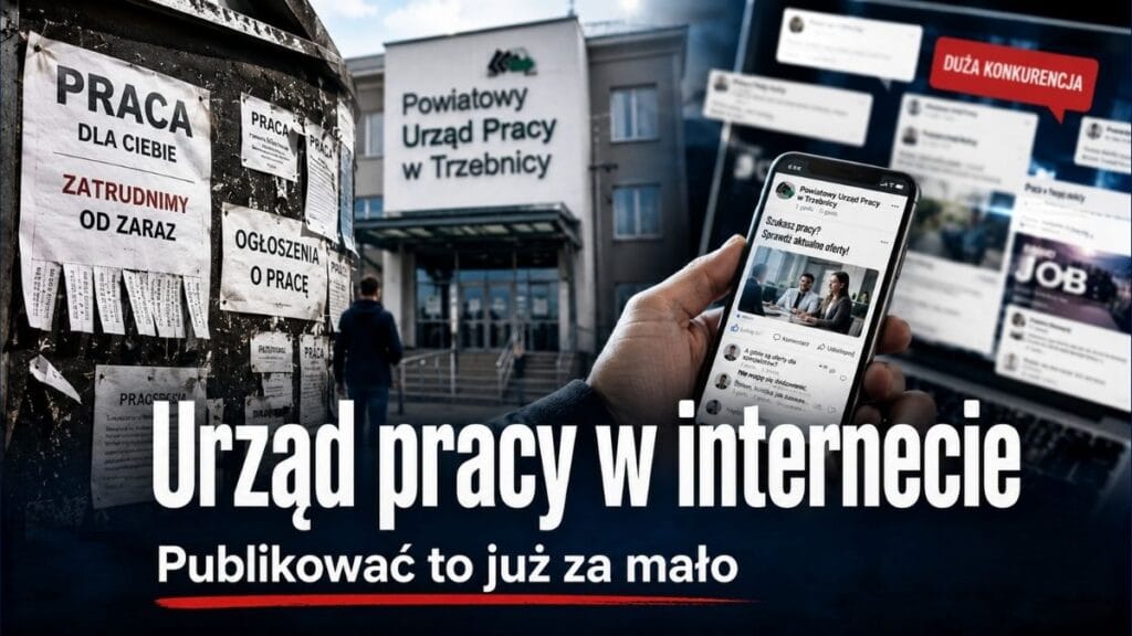 Urząd pracy w internecie. Publikować to już za mało