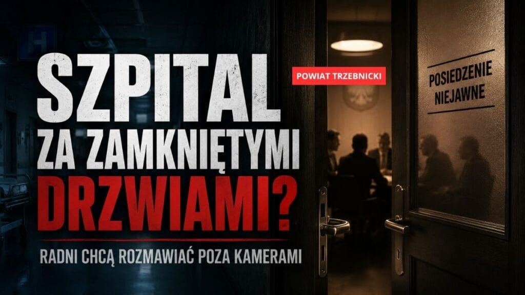 Szpital za zamkniętymi drzwiami. Radni chcą rozmawiać „poza kamerami”, choć chodzi o miliony i możliwe nieprawidłowości