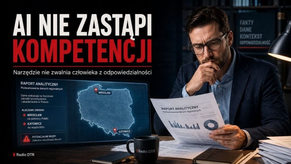 AI nie zastąpi człowieka. A raport o marce Polski pokazał dlaczego