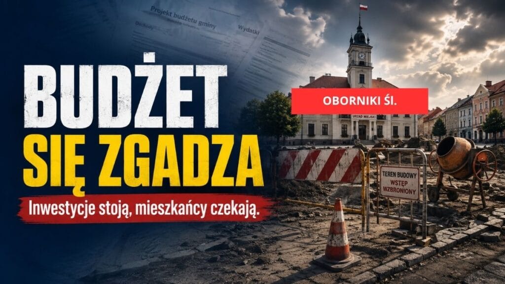 Budżet się zgadza. Gmina stoi w miejscu