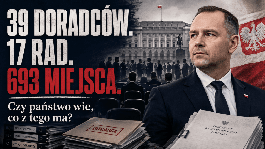 39 doradców i 693 miejsca w radach. Jak rozrosło się zaplecze prezydenta Karola Nawrockiego?