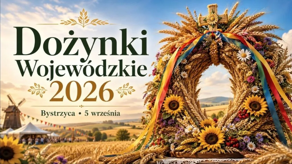 Dożynki Wojewódzkie 2026 w Bystrzycy. Reni Jusis i Zakopower gwiazdami wieczoru