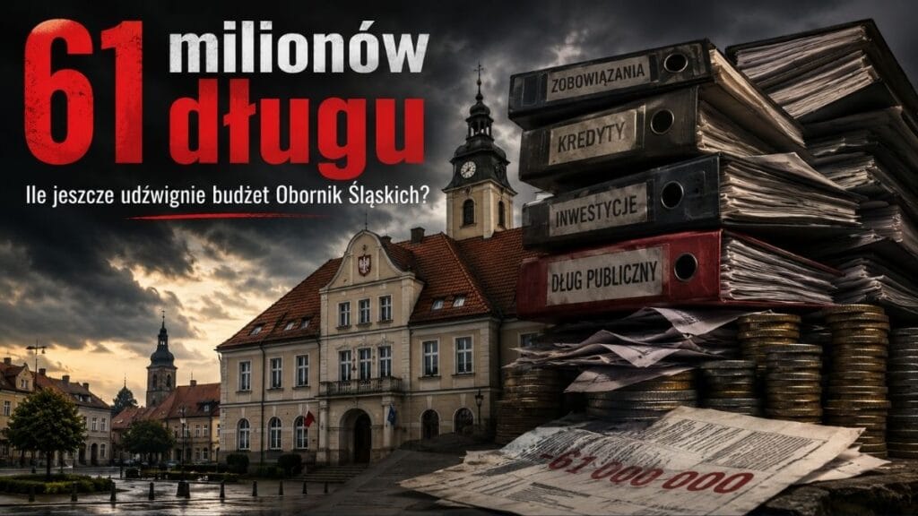 61 milionów długu. Ile jeszcze może udźwignąć budżet Obornik Śląskich?