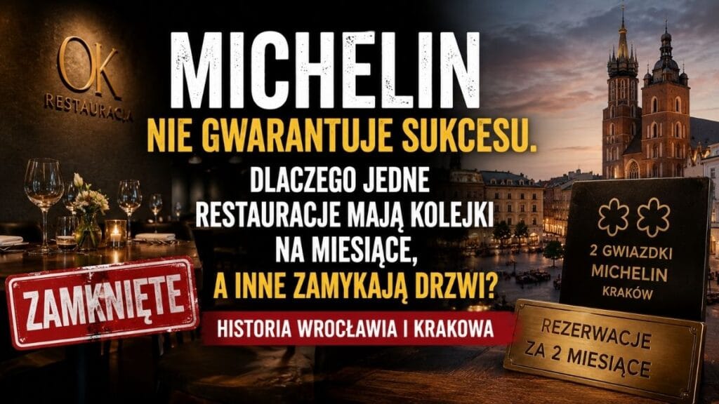 Michelin nie gwarantuje sukcesu. Historia wrocławskiej restauracji pokazuje, że gwiazdka jest wzmacniaczem, a nie silnikiem biznesu