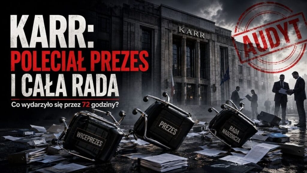 Trzy dni, które zatrzęsły KARR. Najpierw wiceprezes, teraz prezes i cała rada nadzorcza