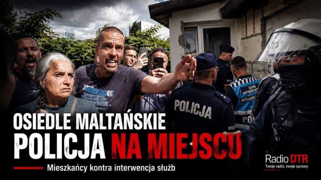 421 milionów za ziemię. Teraz na Osiedlu Maltańskim interweniuje policja