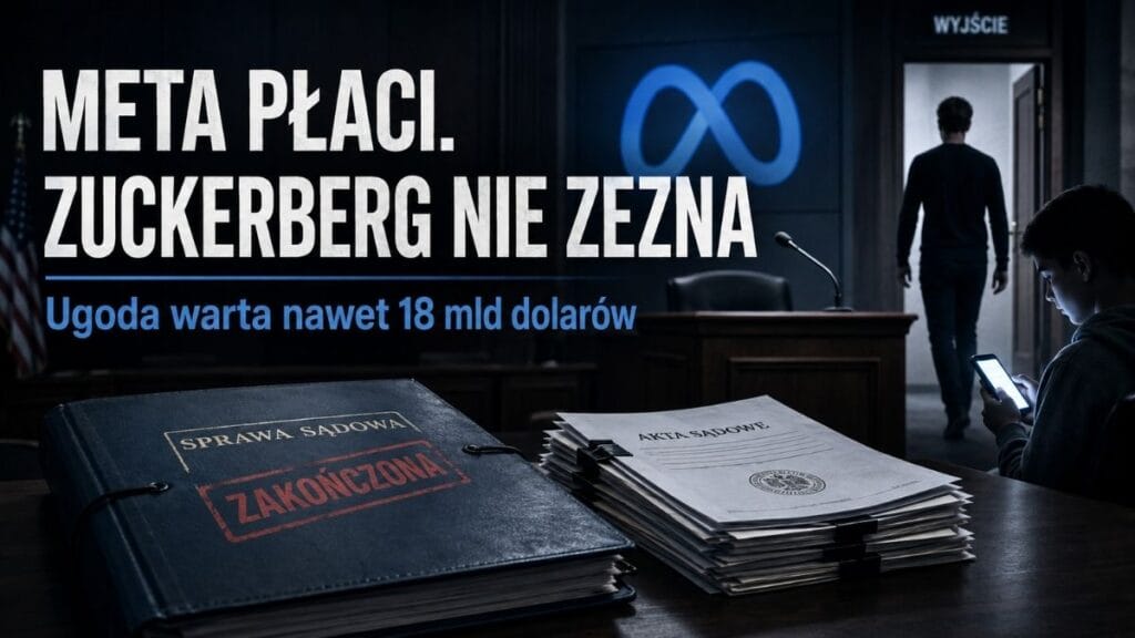 Zuckerberg nie zdążył zeznawać. Meta kończy wielki proces ugodą wartą nawet 18 miliardów dolarów