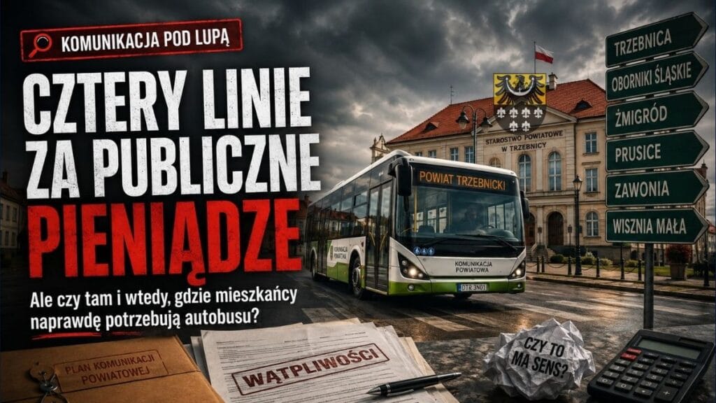 Cztery linie za publiczne pieniądze. Tylko czy ktoś zapytał mieszkańców, kiedy naprawdę potrzebują autobusu?