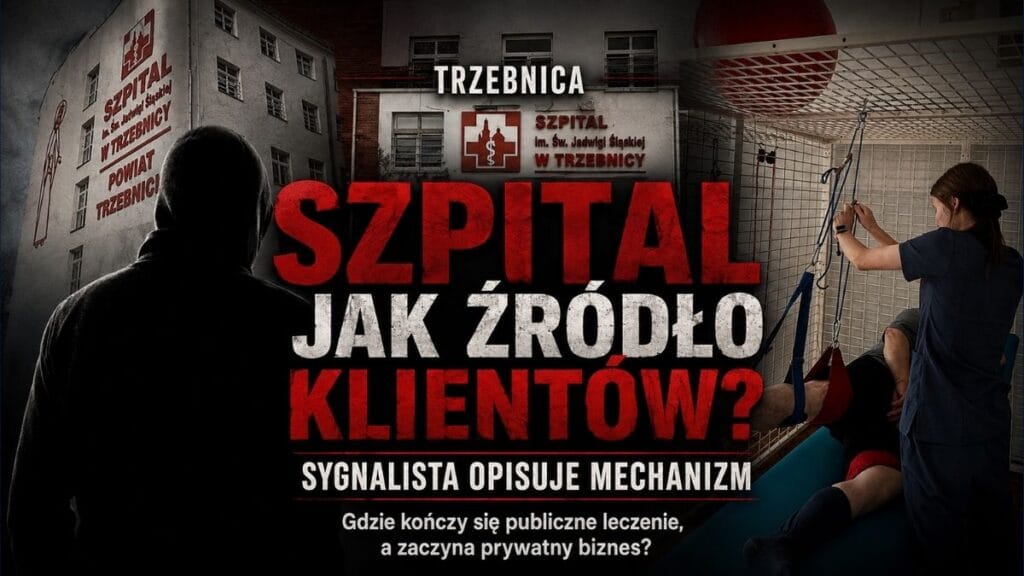 „Szpital jak źródło klientów”. Sygnalista z Trzebnicy opisuje mechanizm