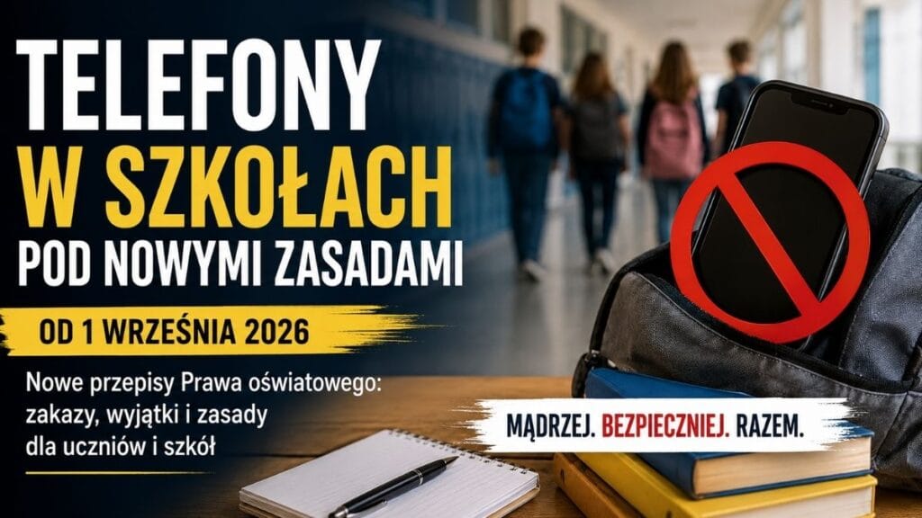 Telefony w szkołach pod nowymi zasadami. Zakaz korzystania w podstawówkach od 1 września