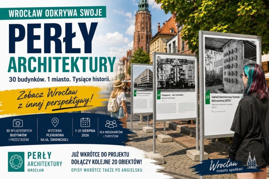 Architektura Wrocławia wychodzi na ulicę. „Perły Architektury” na Świdnickiej