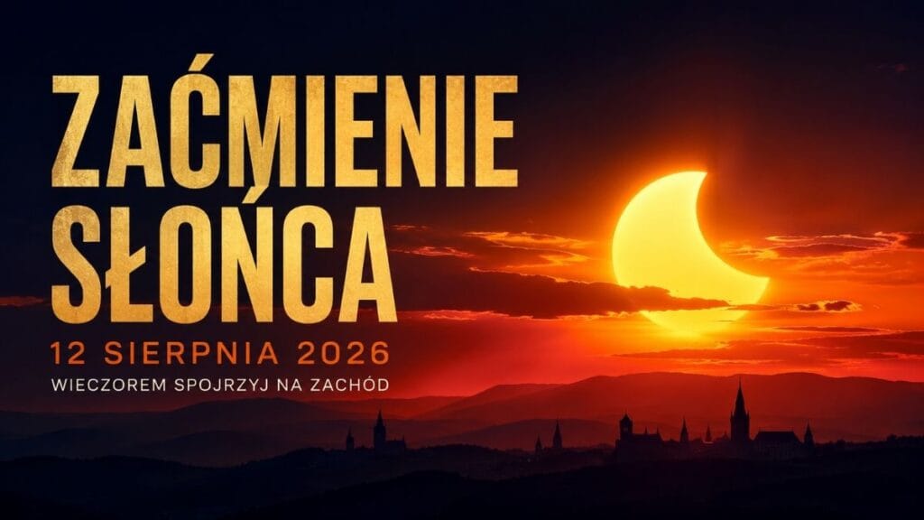 Dziś wieczorem Słońce niemal zniknie. Wyjątkowe zaćmienie nad Dolnym Śląskiem