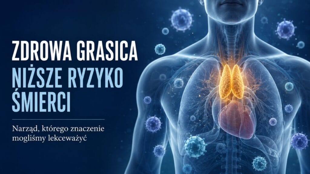 Zdrowa grasica, niższe ryzyko śmierci. Narząd, który medycyna przez lata lekceważyła, może mieć znaczenie przez całe życie