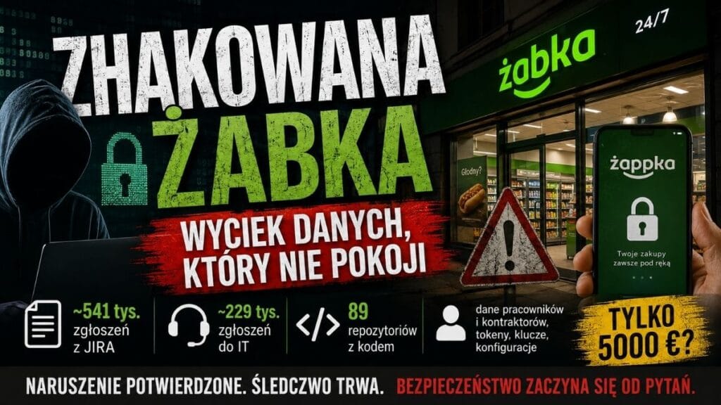 Żabka po cyberataku. Czy wyciek danych to tylko wierzchołek góry lodowej?