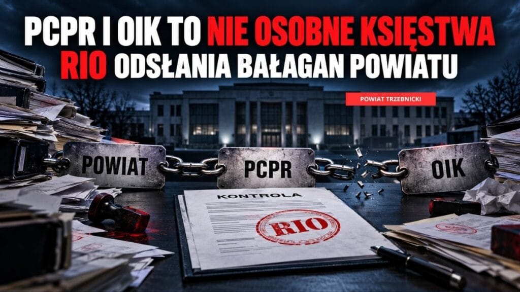 PCPR i OIK to nie osobne księstwa. RIO odsłania bałagan i brak nadzoru w Powiecie Trzebnickim