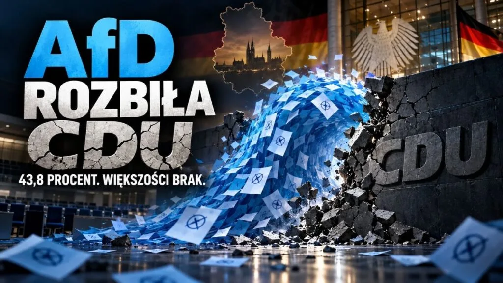 AfD rozbiła CDU. A w Polsce znów ruszyła wojna na „idiotów”, „zdrajców” i „neofaszystów”