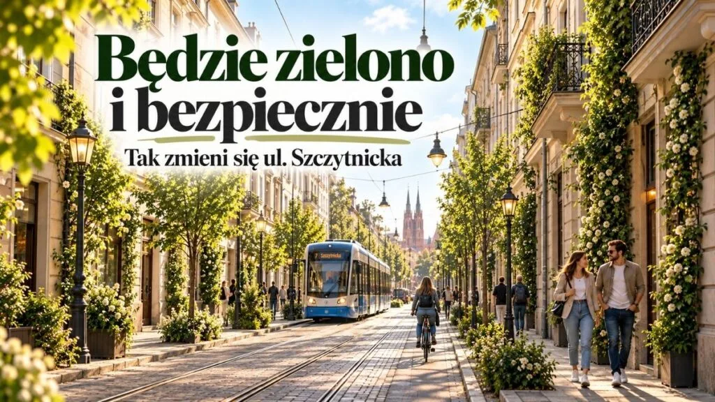Szczytnicka ma się mocno zmienić. Drzewa, droga rowerowa i przebudowany przystanek Reja