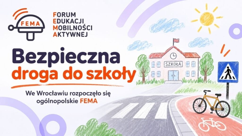 Karta rowerowa nie tylko na boisku. Wrocław testuje naukę jazdy w prawdziwym ruchu