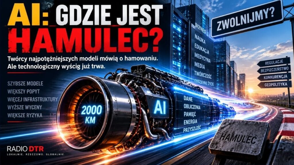 AI nie przestraszyła się porażki. Przestraszyła się własnego przyspieszenia