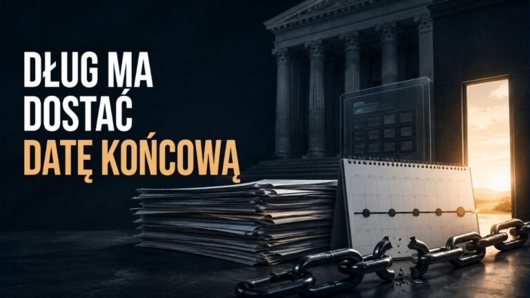 Dług ma dostać datę końcową. Rząd upraszcza upadłość, ale część kontroli przerzuca na wierzycieli