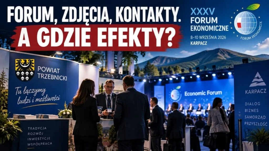 Forum, zdjęcia, kontakty i „wymiana doświadczeń”. Co Powiat Trzebnicki naprawdę przywiózł z Karpacza?