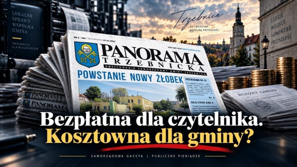 „Panorama Trzebnicka” kosztuje ćwierć miliona za sam druk. A to dopiero początek rachunku