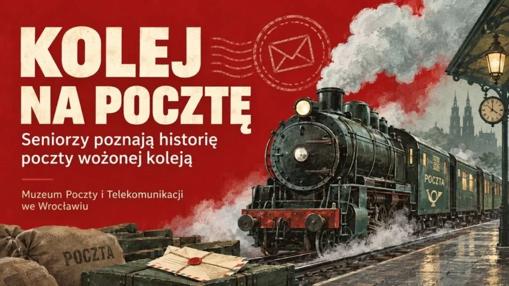 Kolej na pocztę. Seniorzy poznają historię poczty wożonej koleją