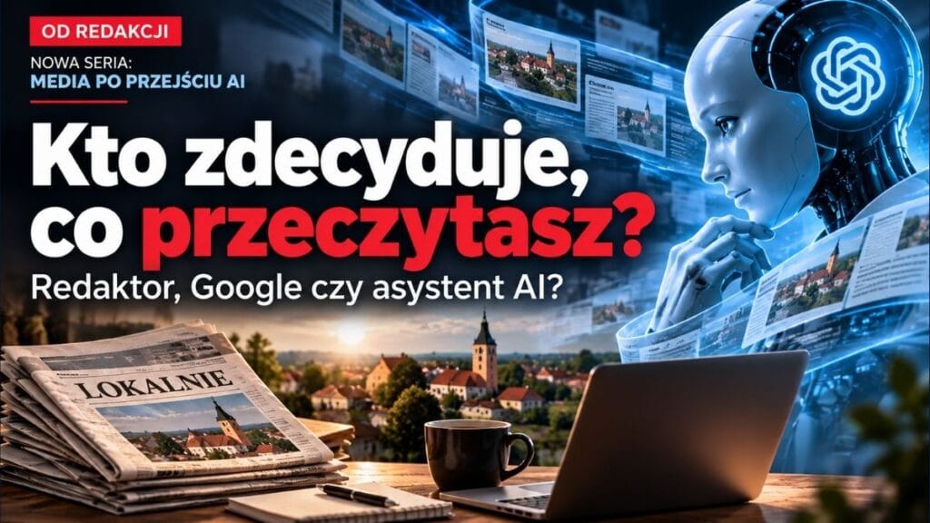 Media po przejściu AI. Czy redakcje właśnie tracą kontrolę nad drogą czytelnika do informacji?
