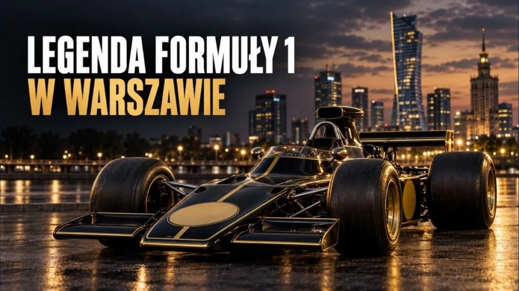 Legenda Formuły 1 w centrum Warszawy. Lotus Type 72 na bezpłatnej wystawie