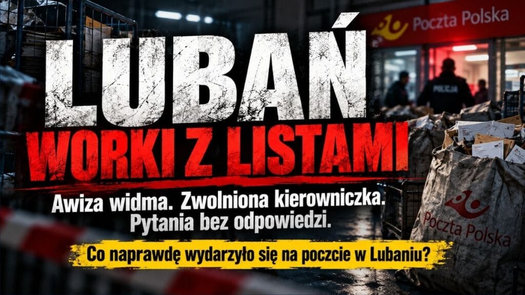 Worki z listami, awiza widma i zwolniona kierowniczka. Co naprawdę wydarzyło się na poczcie w Lubaniu?