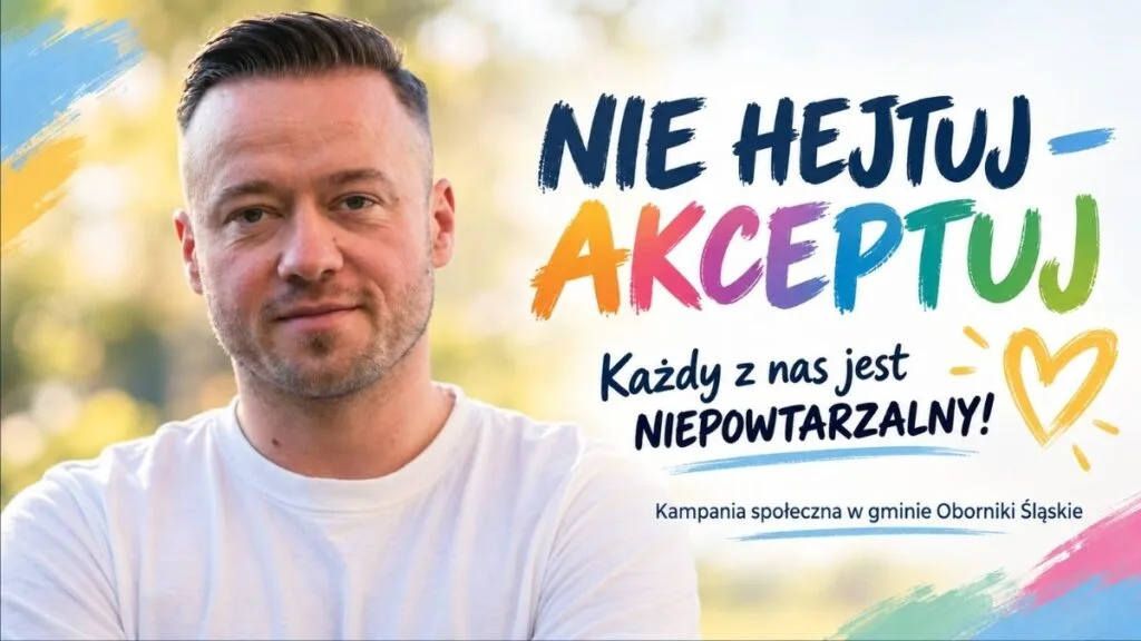 „Nie hejtuj – akceptuj”. W szkołach gminy Oborniki Śląskie rusza kampania przeciwko hejtowi